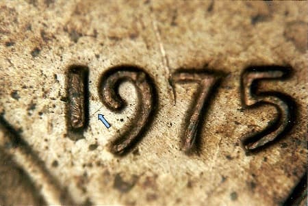 1975 Doubled Die Obverse WDDO-001