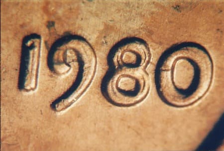 1980 Doubled Die Obverse WDDO-001