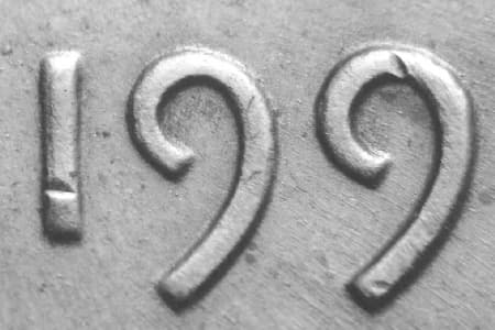 1990 Doubled Die Obverse WDDO-001