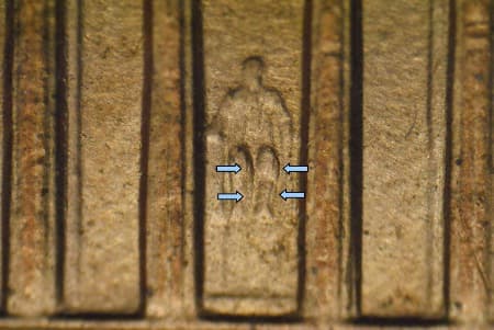 1996-D Doubled Die Reverse WDDR-009