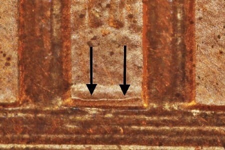 1997 Doubled Die Reverse WDDR-063