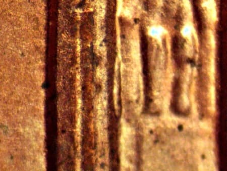 1999 Doubled Die Reverse WDDR-068