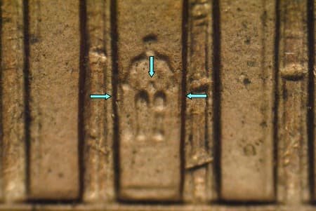 2001 Doubled Die Reverse WDDR-034