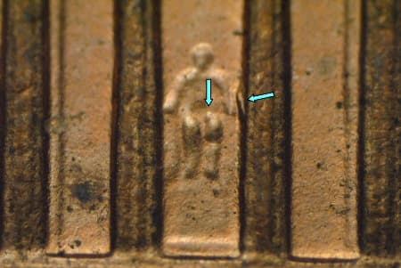 2001 Doubled Die Reverse WDDR-037