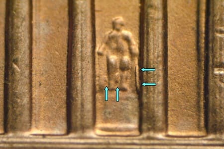 2001 Doubled Die Reverse WDDR-039