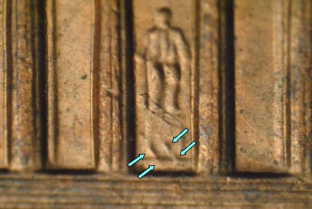 2001 Doubled Die Reverse WDDR-049