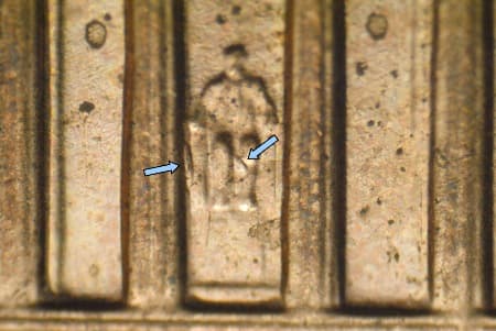 2001 Doubled Die Reverse WDDR-063