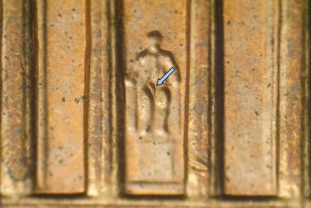 2001 Doubled Die Reverse WDDR-065