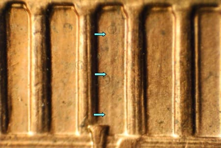 2001 Doubled Die Reverse WDDR-068