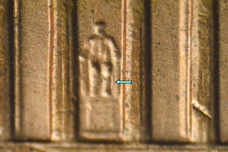 2001 Doubled Die Reverse WDDR-069