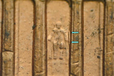 2001 Doubled Die Reverse WDDR-070