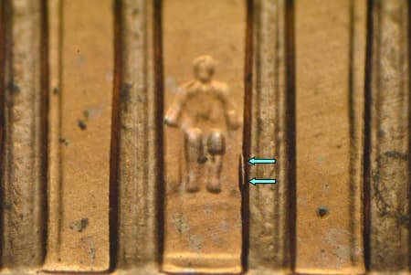 2001 Doubled Die Reverse WDDR-072