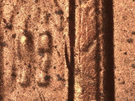 2001 Doubled Die Reverse WDDR-084