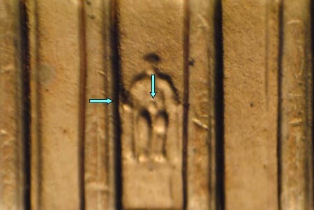 2005 Doubled Die Reverse WDDR-074