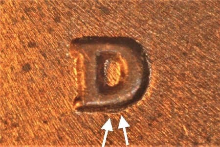 1984-D Repunched Mintmark WRPM-008