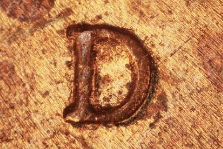 1985-D Repunched Mintmark WRPM-027