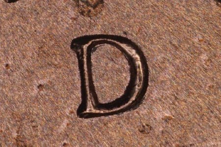 1989-D Repunched Mintmark WRPM-001