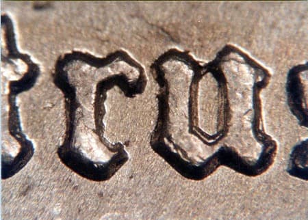 1886 Doubled Die Reverse WDDR-001