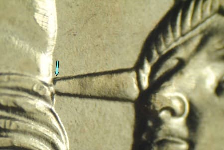 2007 Doubled Die Reverse WDDR-010