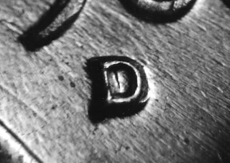 1960-D Repunched Mintmark WRPM-022