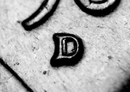 1960-D Repunched Mintmark WRPM-027