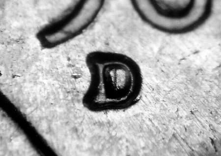 1960-D Repunched Mintmark WRPM-033