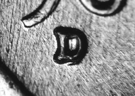 1960-D Repunched Mintmark WRPM-043