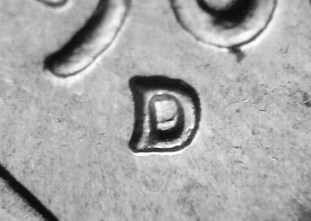 1960-D Repunched Mintmark WRPM-101