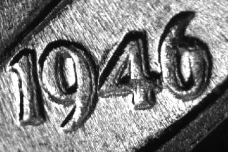 1946 Doubled Die Obverse WDDO-002