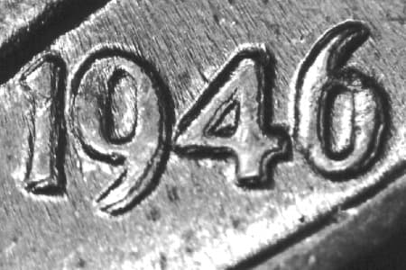 1946 Doubled Die Obverse WDDO-008