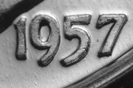 1957 Doubled Die Obverse WDDO-001