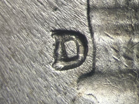 1946-D Repunched Mintmark WRPM-010