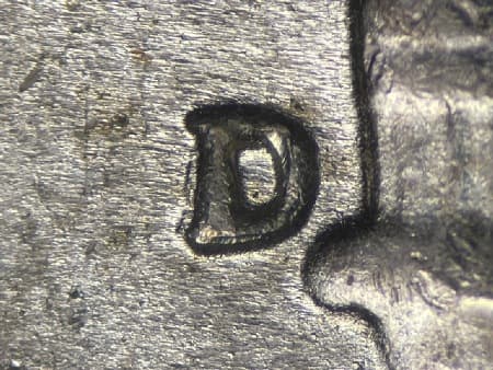 1946-D Repunched Mintmark WRPM-013