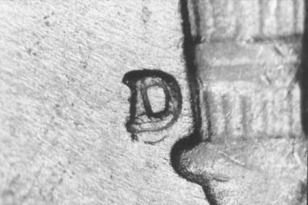 1946-D Repunched Mintmark WRPM-017