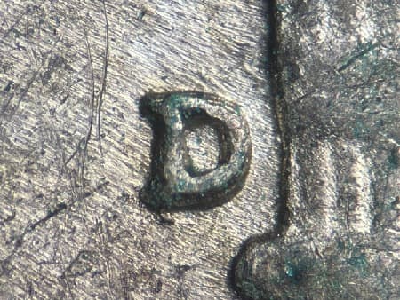 1946-D Repunched Mintmark WRPM-019