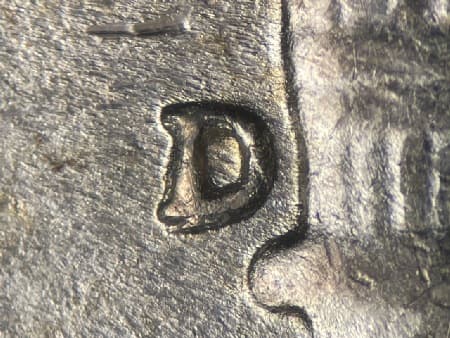 1946-D Repunched Mintmark WRPM-030