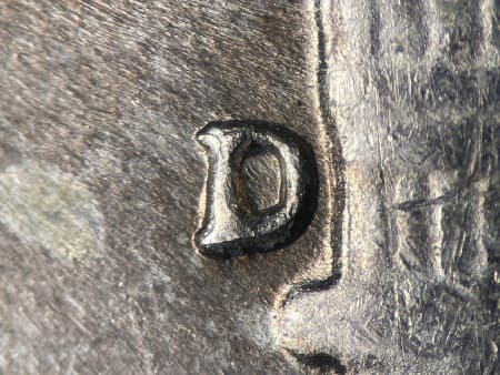 1946-D Repunched Mintmark WRPM-037