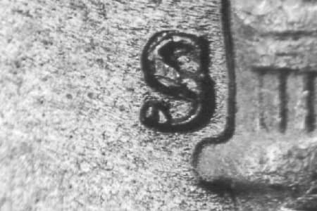 1946-S Repunched Mintmark WRPM-011