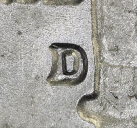 1964-D Repunched Mintmark WRPM-010