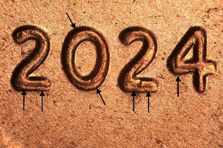 2024 Doubled Die Obverse WDDO-002