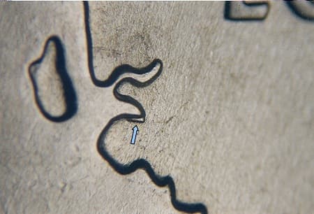 2007 Doubled Die Reverse WDDR-001