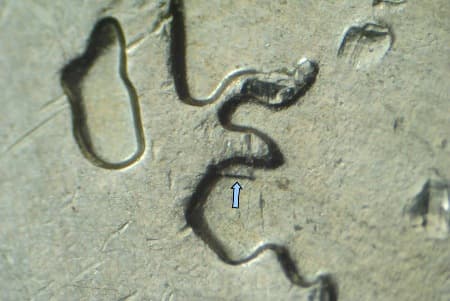 2007 Doubled Die Reverse WDDR-068