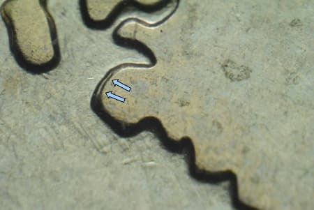 2007 Doubled Die Reverse WDDR-069