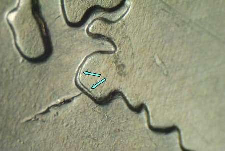 2007 Doubled Die Reverse WDDR-070