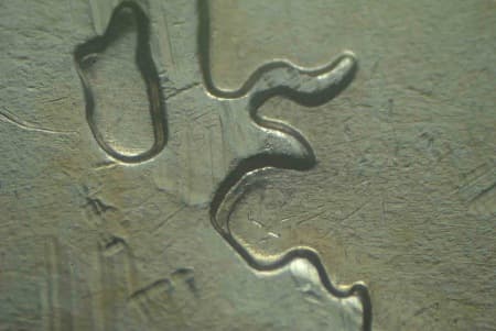 2007 Doubled Die Reverse WDDR-074