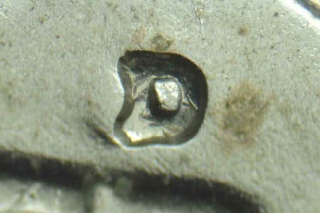 1961-D Repunched Mintmark WRPM-004