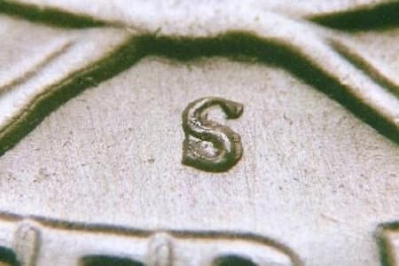 1945-S Improper Mint Mark WIMM-001