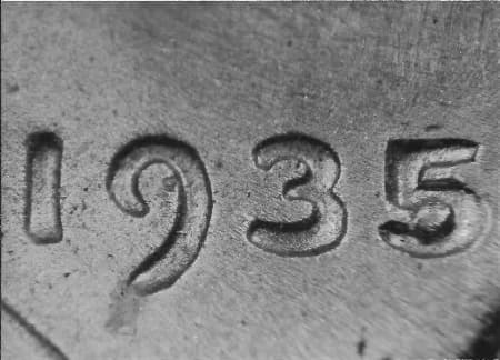1935 Doubled Die Obverse WDDO-004