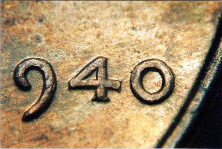 1940 Doubled Die Obverse WDDO-013