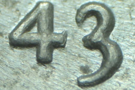 1943 Doubled Die Obverse WDDO-042